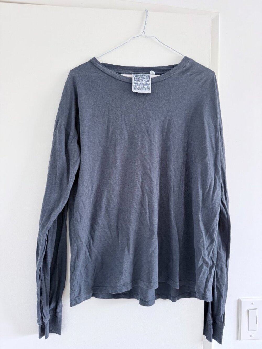 Jungmaven longsleeve blue t shirt